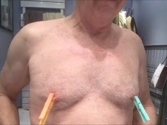 Wanking, working-nipples, puffies