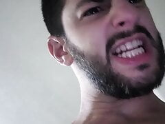 Huge Uncut Alpha Laughs at your tiny dick - SPH Small Penis Humiliation