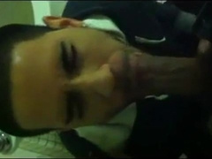 Chupando rolao no banheiro 8