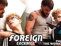 Foreign Exchange - Part 2 - Heath Teaches Noah Workout Tips, but Oh No, Noah Needs a Massage. Lower. Right There. Deep.