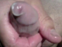 Twink's Webcam Handjob: Small Cock, Big Condom Fun 2
