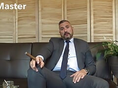 Angry Boss Smokes Cigar and Humiliates You