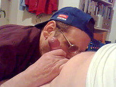 daddy & sonny degustating each other