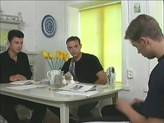 Temptation - Jerking Off Under The Table