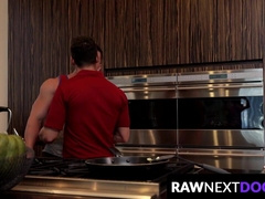 RawNextDoor.com - Daddy Dean Phoenix drills hard and barebacks Johnny Riley