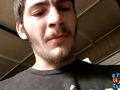 Daniel Delong loves stroking it hard and making it explode