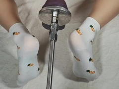 Butt sex With Enormous Fake penis trio ( Rabbit Sock ) - S022