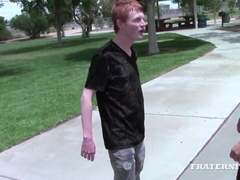 I spot this stud rocking some homosexual