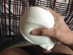 Stolen Bra used marturbating 1