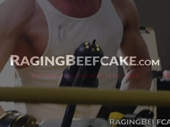 Daddy Myles Landon owns naughty Aspens hairy ass in the shop