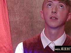 Adorable Boy Confess His Sins To Young Stud & Gets Forgiven After Passionate Sex