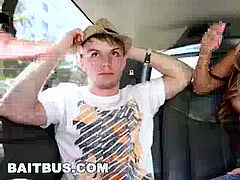 BAIT BUS - heterosexual man, Doug Acre, Thinks He Is On The ravage Bus LOL