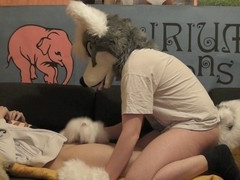 Fursuit sex, pakyto, gay cowgirl