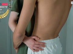 First rendezvous between a sensual couple captured in an erotic Staxus film