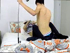 Old school teen boys tube and homosexual bang small clip Two horny Boys & A