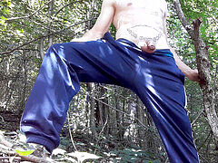 Outdoor, gay uncut dick, gay nature