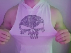 Only chest but stunning and ready for you