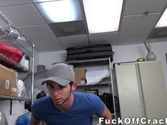 Skinny white homo drilled by BBC for some cash in POV