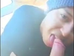 Novinho mama rolao e toma gala no carro 5