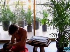 Crazy Zack Randall just luvs to have fun with his rock-hard fuck-stick