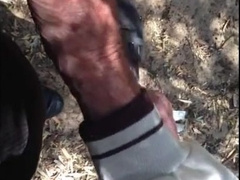 Old men wank my cock 4