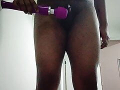 Vibrator on small dick