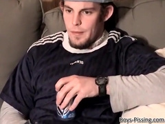 Naughty Amateur Maxxx Pound Jerks Off Big Dick And Pees Solo