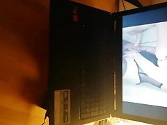 Wanking and watch Porn