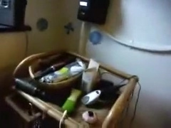 Exciting fetish wanking off