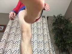 Shrunken pov, xmas, foot domination