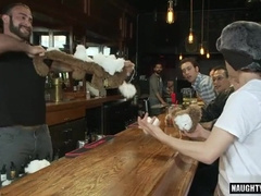 Tat Queer Tied With Facial Cumshot