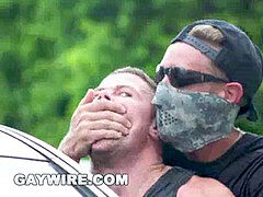 GAYWIRE - brutish gay hookup Fantasy Cums True on Pound His Ass!