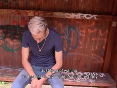 CZECH HUNTER - David Get Paid To Make For First Time Gay Staffs, Anal & Blowjob