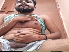 Solo fuck, smooches, hand-job