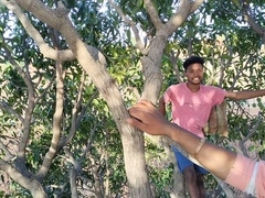 While, big cock bareback, gay forest