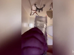 Asian round boy, stressed, so refreshed with onanism!