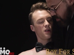 Orgy - 4 Twink Slaves And 4 Master Daddies Poke Bareback