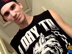 We love seeing straight thug Cherokee enjoying his cock