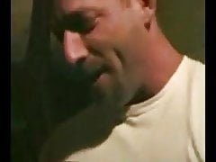 verbal pig daddy working his cock in the basement