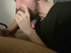 Huge Cum Fills Mouth