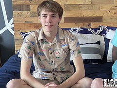 thin lads James Stirling and Jacob Jones making raw enjoy