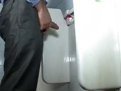 Cruising bathroom at restautant