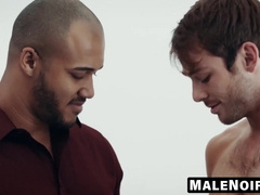 MaleNoir.com - Max Adonis learns to savor Jason's body and throbbing dick