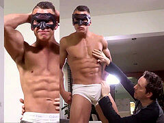 Pupfenni, oral job, gay trainer