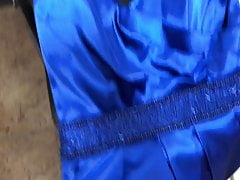 Slutty Dress Trashed Inside Dressing Room with Cum Dump