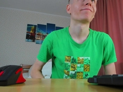 Thrilled Twunk Evgeny Spunk three Times This Day!