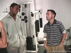 Dark-Hued folks nailing a milky fellow at the fellow