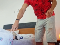 Sudden Treasure: Hooded Up and Humping Fleshlight with Massive Schlong - Sport Assets On Show