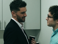 Rock Hard 3Some With Stepparent At Work - DisruptiveFilms