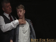 Young Noah White shoots massive load while getting rammed by horny stud Dillon Stone